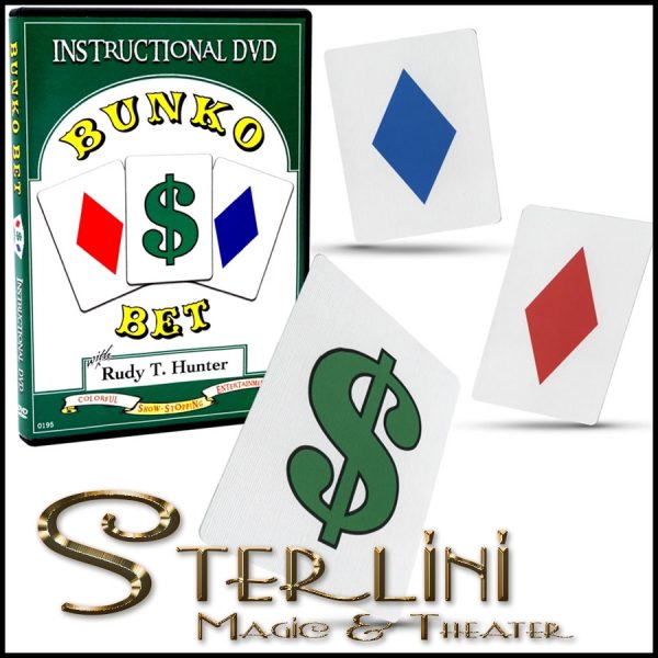Bunko Bet Magic Training with Bicycle Cards